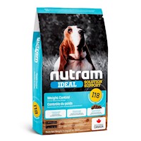 Comida Perro Adulto Sobrepeso Nutram I18 Pollo Arveja 11.4kg